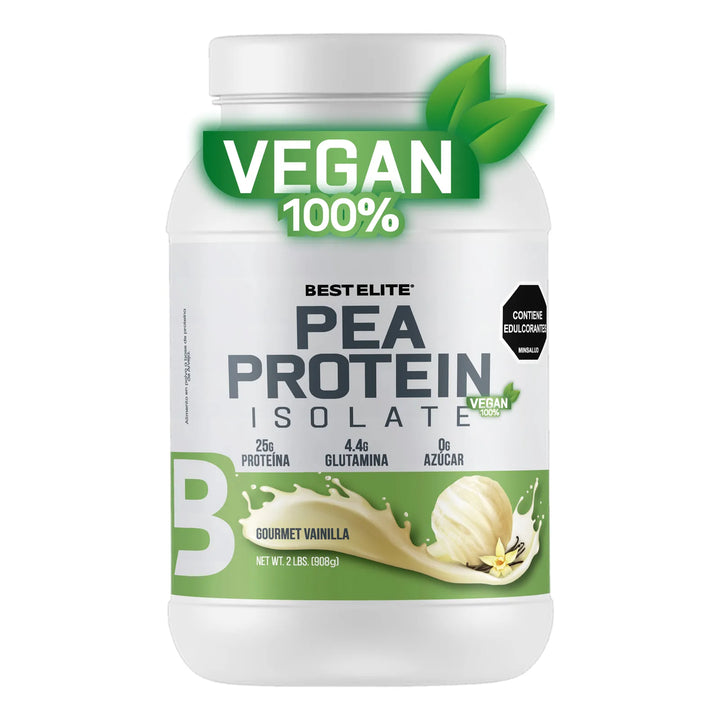 Vegan Protein 2 Lb 2 Libras 2lb Best Elite Pea Isolate - Imagen 1