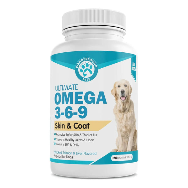 Aceite De Pescado Omega 3 Para Perros Masticables 120 Tablet - Imagen 1