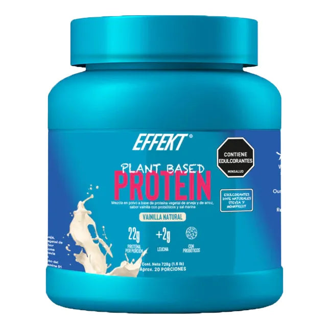 Proteina Effekt Vegetal Vainilla Natural, 728g - Imagen 1