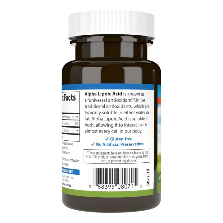 Ácido Alfa Lipoico 300 Mg Potencia Energía 90 Tabletas - Imagen 3