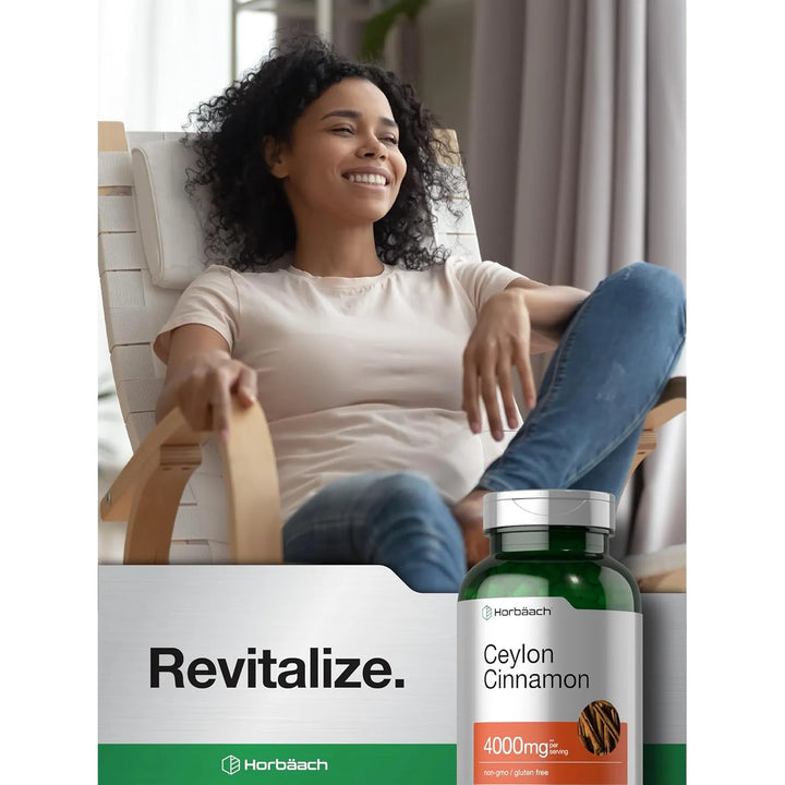 Canela De Ceilán 4000 Mg Soporte Premium Completo 250 Cap - Imagen 7