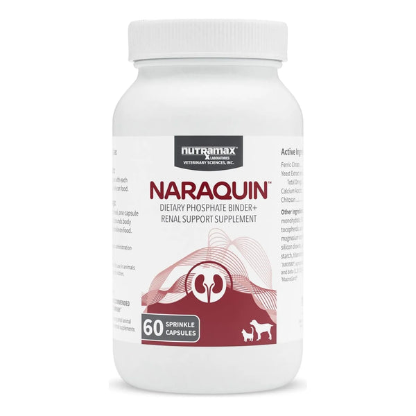 Fosfato Dietetico Apoyo Renal Mascotas 60 Tabletas Nutramax NARAQUIN