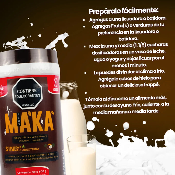 Maka Peruana Negra Plus Nutrition Factory 500g - Imagen 8