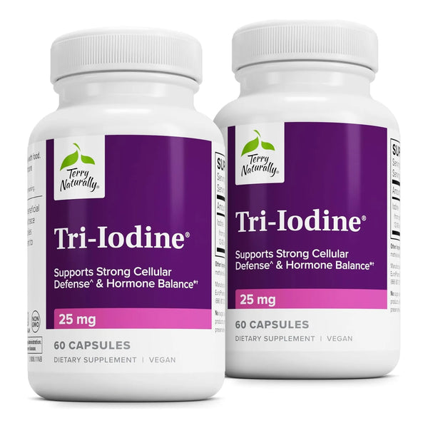 Cápsulas De Tri-yodo 25 Mg 60 Unidades 2 Paquetes Apoyo Horm - Imagen 1