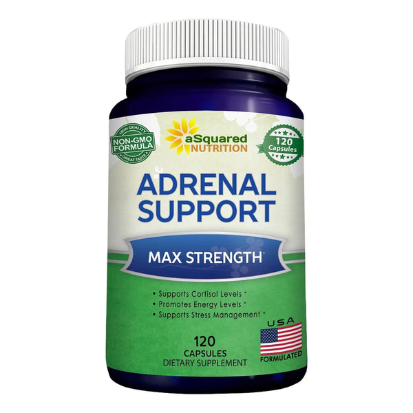 Apoyo Suprarrenal Cápsulas Con Complejo De Vitamina C Para F - Imagen 1