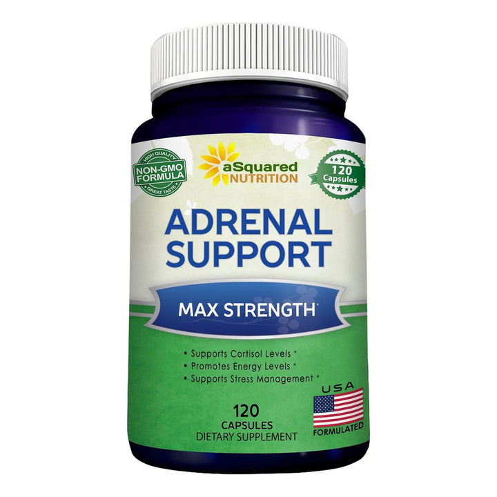 Apoyo Suprarrenal Cápsulas Con Complejo De Vitamina C Para F - Imagen 1