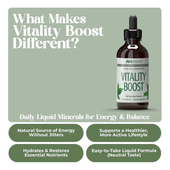 Vitality Boost Complejo Mineral Fúlvico Orgánico 120 Mililit - Imagen 2