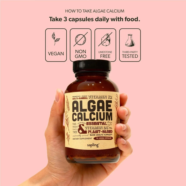Calcio Integral Con Vitamina K2 D3 Magnesio Zinc Boro Comple - Imagen 5