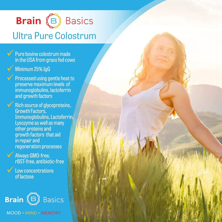 Calostro Ultra Puro 4000 Mg Porción 25% Anticuerpos Igg Salu - Imagen 2