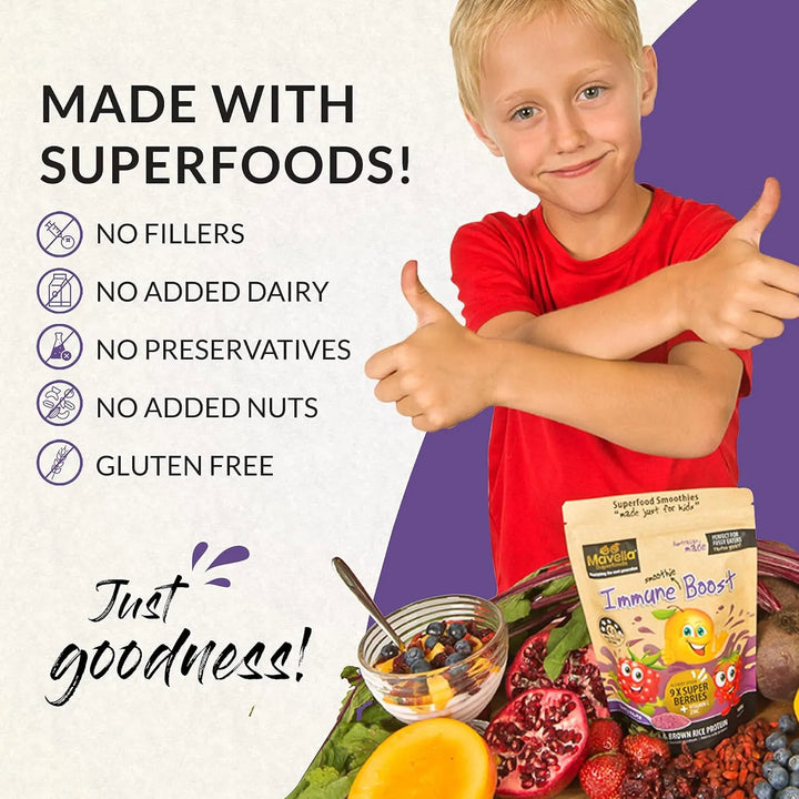 Polvo Inmunológico Niños Con Vitamina C A E Magnesio Probiót - Imagen 6