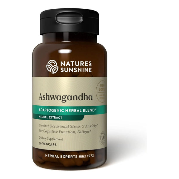 Ashwagandha 60 Cápsulas Vegetales Para Bienestar Y Energía N - Imagen 1