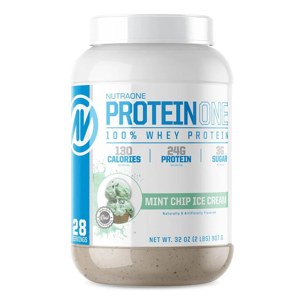 Proteína De Suero En Polvo Helado De Menta Chip 900 Gramos P - Imagen 1
