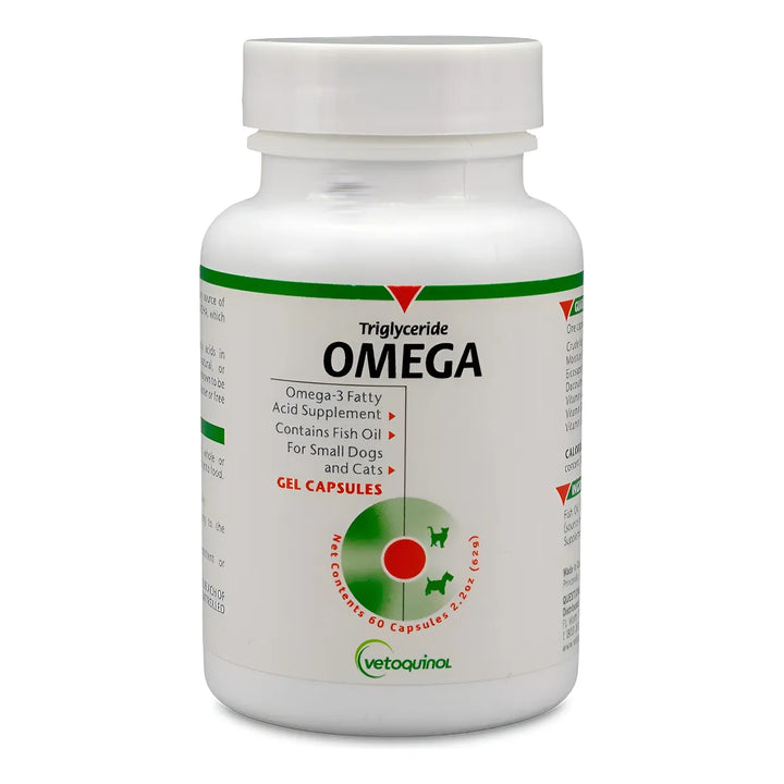 Aceite De Pescado Omega 3 Para Perros Y Gatos Hasta 13.6 Kg - Imagen 1
