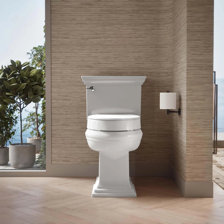 Asiento Inodoro Alargado Kohler Hyten Silencioso Blanco - Imagen 5