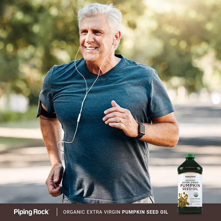 Aceite De Semilla De Calabaza Orgánico Prensado En Frío 473 - Imagen 6