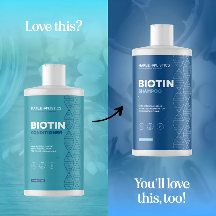  Acondicionador Voluminizador De Biotina Para Cabello Fino Y - Imagen 6