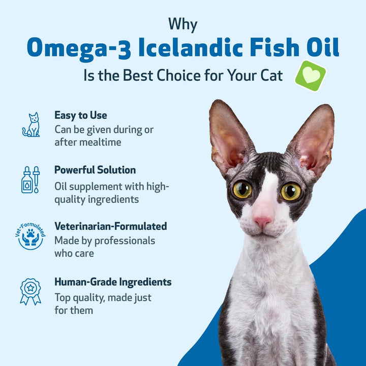 Aceite De Pescado Islandés Omega 3 Para Gatos Captura Natura - Imagen 5