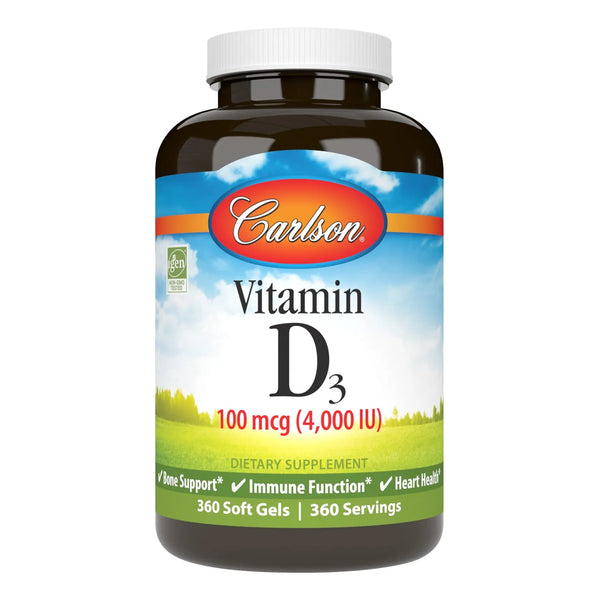 Vitamina D3 4000 Ui 100 Mcg Apoyo Inmunológico Salud Ósea Y - Imagen 1