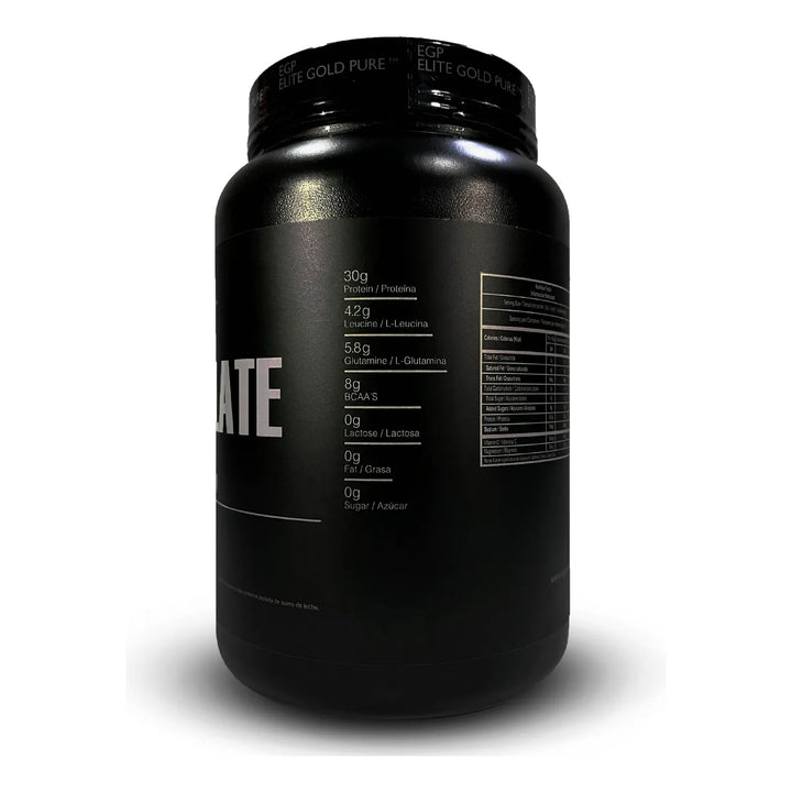 Isolate Premium 2 Lb Egp Elite Gold Pure Gourmet Vainilla 2 Libras 2lb Iso 100 % Whey - Imagen 2