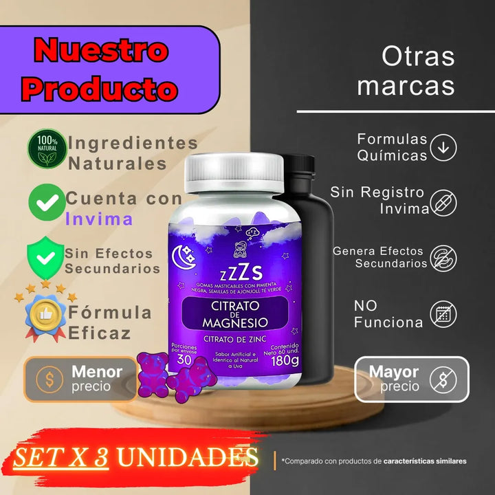 Gomitas Para Dormir Profundo X3 Uva - Imagen 2