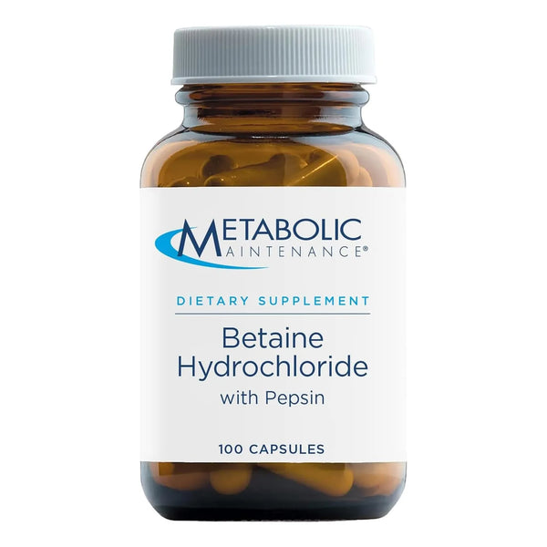 Betaína Hcl Con Pepsina Enzima Digestiva Para Salud Intestin - Imagen 1