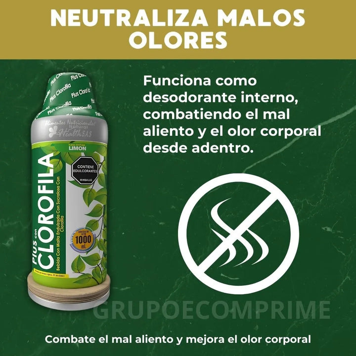 Clorofila Liquida Pura Plus 1l Natural - Imagen 4