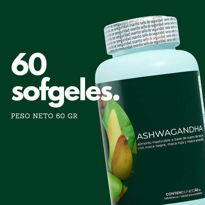 Ashwagandha Capsulas Organica Suplemento Natural Estres N/a - Imagen 6