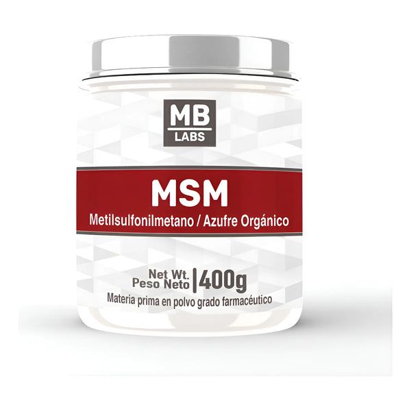 Msm Puro En Polvo 400g Neutro - Imagen 1