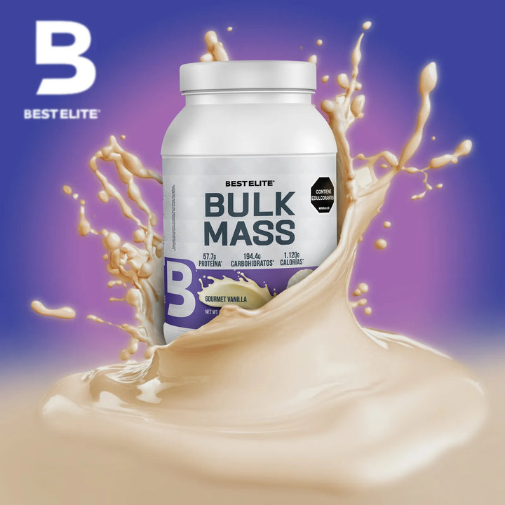 Proteina Hipercarolina Bulk Mass 3 Libras 3lb 3 Lb De Best Elite Mega Gainer Pro Smart Super - Imagen 3