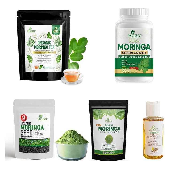 Cápsulas De Moringa Orgánica 180 Unidades Para Energía Inmun - Imagen 9