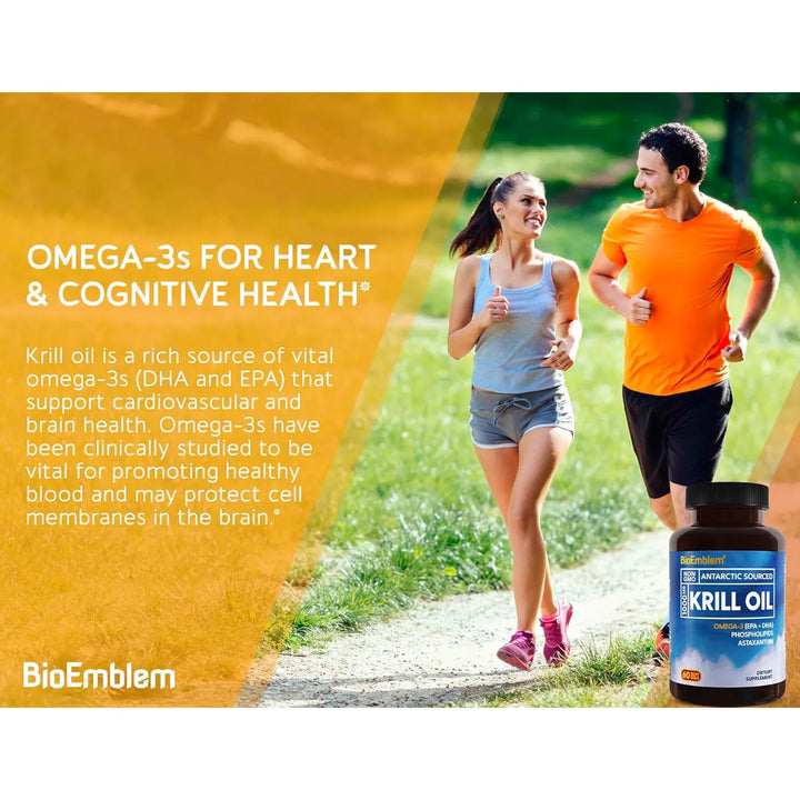 Aceite De Krill Antártico 1000 Mg Omega-3 Alto En Epa Dha As - Imagen 4