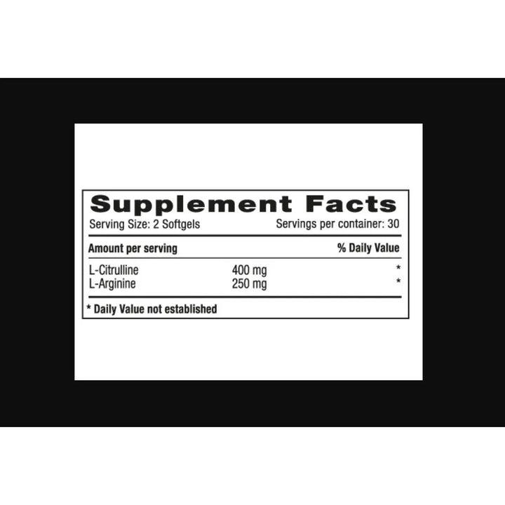 L-citrulline L-arginine X60 Sg Sin Sabor - Imagen 2