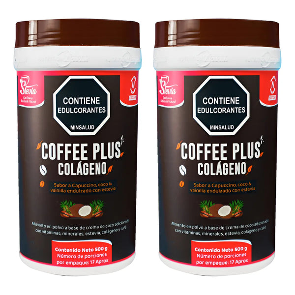 Kit X2 Colágeno Hidrolizado Café Nutrition Factory - Imagen 1