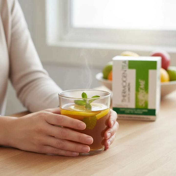  Thermogen Tea Sabor A Limon Limón - Imagen 4