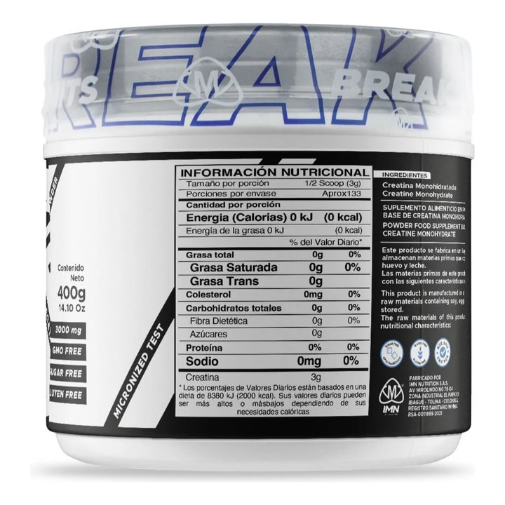 Creatina Micronized Monohydrate - Imagen 2