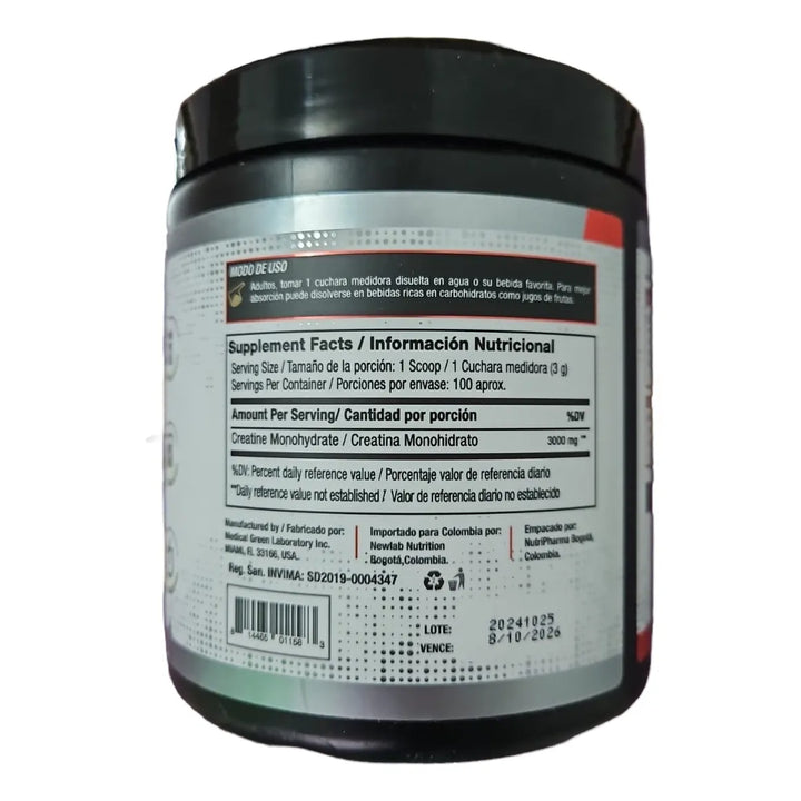 Creatina 300g Vitanas - Monohid Sin Sabor - Imagen 8