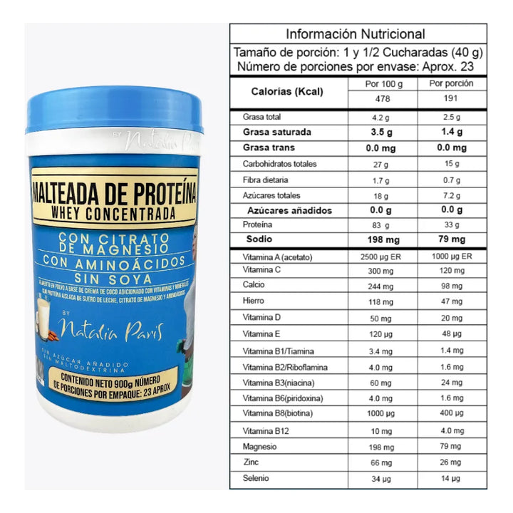 Proteína Limpia Natalia Paris - Imagen 4