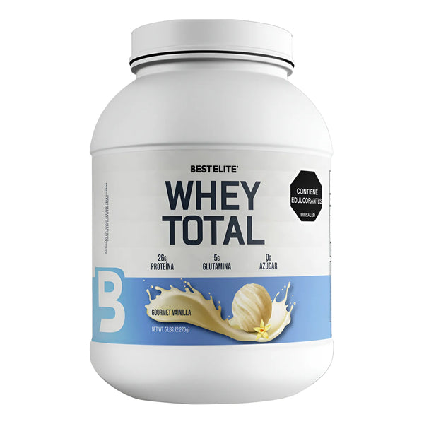 Proteina Whey Total 5 Lb 5 Libras 5lb Best Elite Pure Protein - Imagen 1