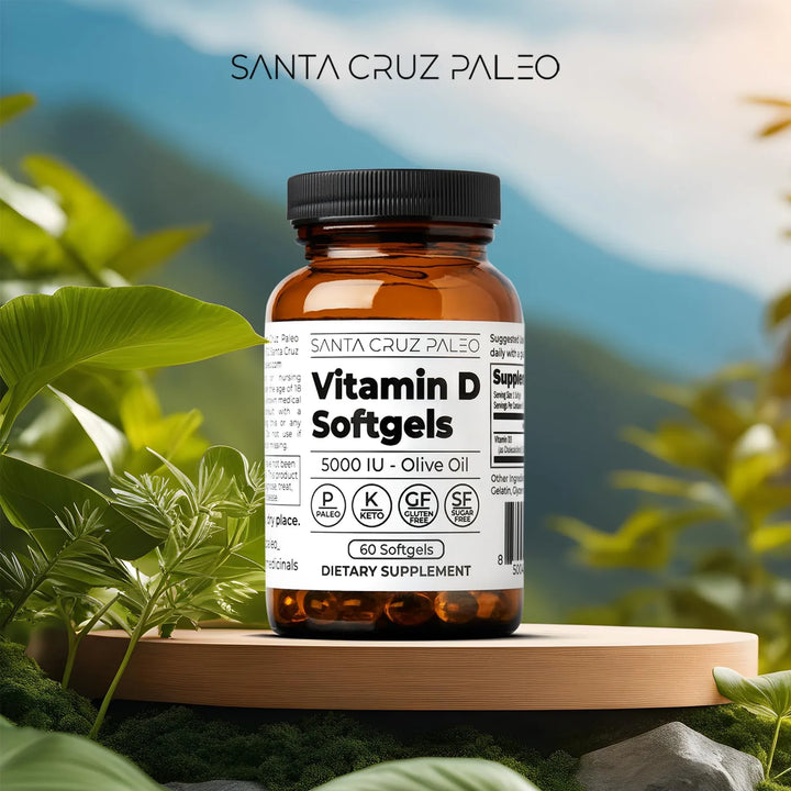 Vitamina D3 5000 Ui Cápsulas Blandas Salud Ósea Apoyo Inmuno - Imagen 2