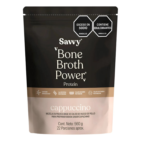 Proteína Savvy Capuccino Bone Broth - Imagen 1