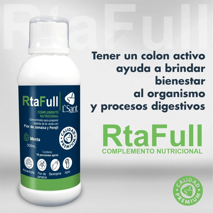 3 Rtafull Hígado Graso Y Colon Irritado Menta - Imagen 3