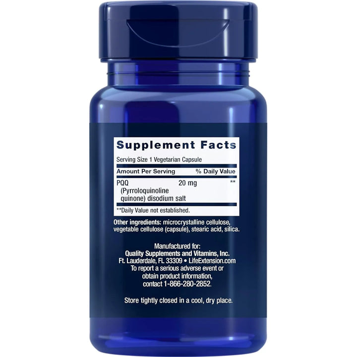 Pirroloquinolina Quinona 20 Mg Crecimiento Nuevas Mitocondri - Imagen 2