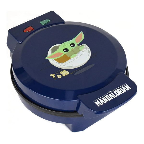 Máquina De Waffles Star Wars The Mandalorian Baby Yoda Desayunos Divertidos