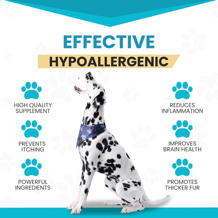 Aceite De Pescado Omega 3 Para Perros Masticables 120 Tablet - Imagen 5