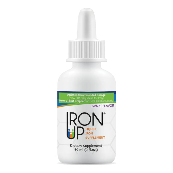 Hierro Líquido Sabor Uva 60 Ml Ideal Para Energía Y Salud - Imagen 1