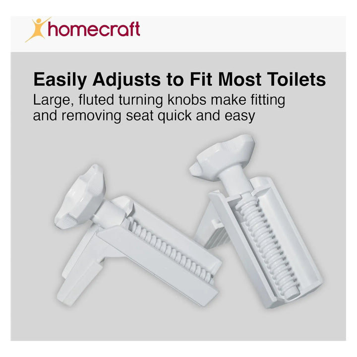 Asiento Elevado Para Inodoro Con Bloqueo En Estándar, 10 Cm - Imagen 3