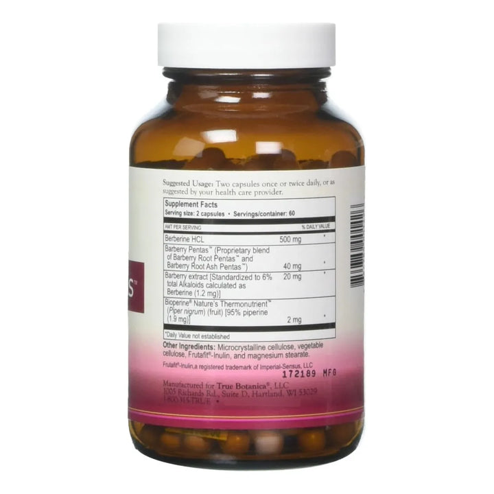 Berberina Plus 120 Cápsulas De Extracto Natural Para Salud M - Imagen 2