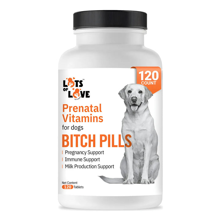 Vitaminas Prenatales Para Perros 120 Tabletas Salud Digestiv - Imagen 1