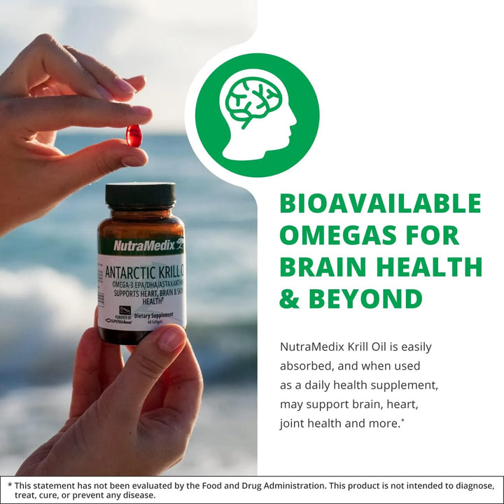 Aceite De Krill Antártico 500 Mg Omega-3 Epa Dha Astaxantina - Imagen 3