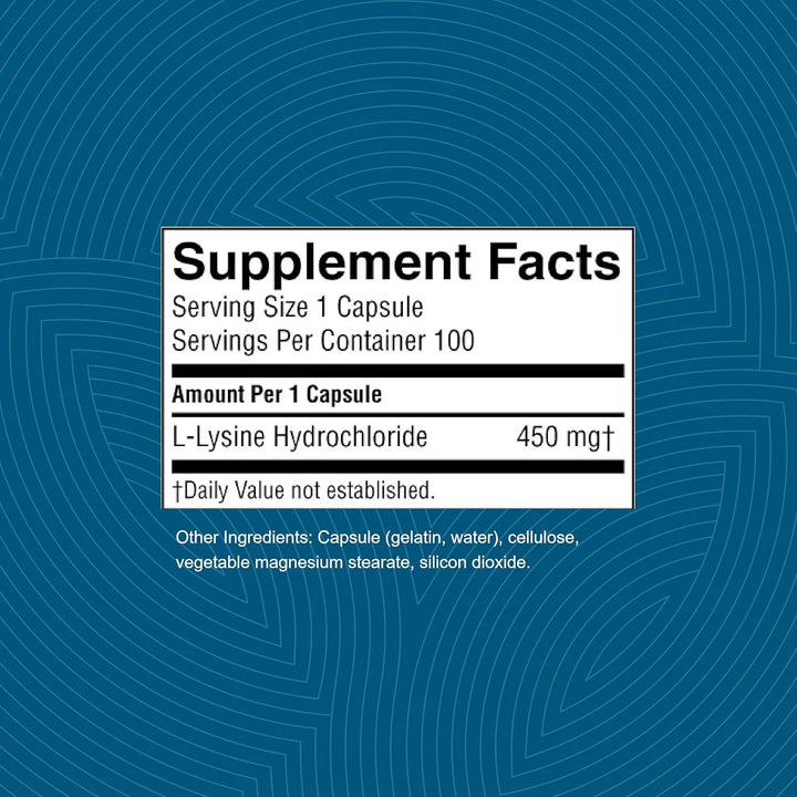 Cápsulas De L-lisina 474 Mg Para Equilibrio Ácido Alcalino 1 - Imagen 3